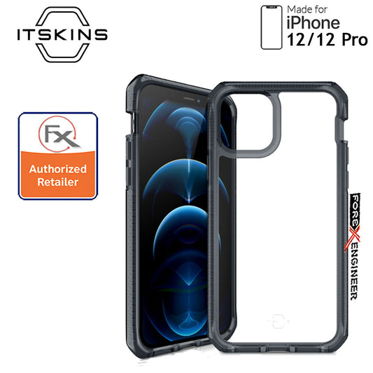 ITSkins Supreme Clear for iPhone 12 - 12 Pro 5G 6.1" - Smoke-Clear (Barcode: 4894465045104 )