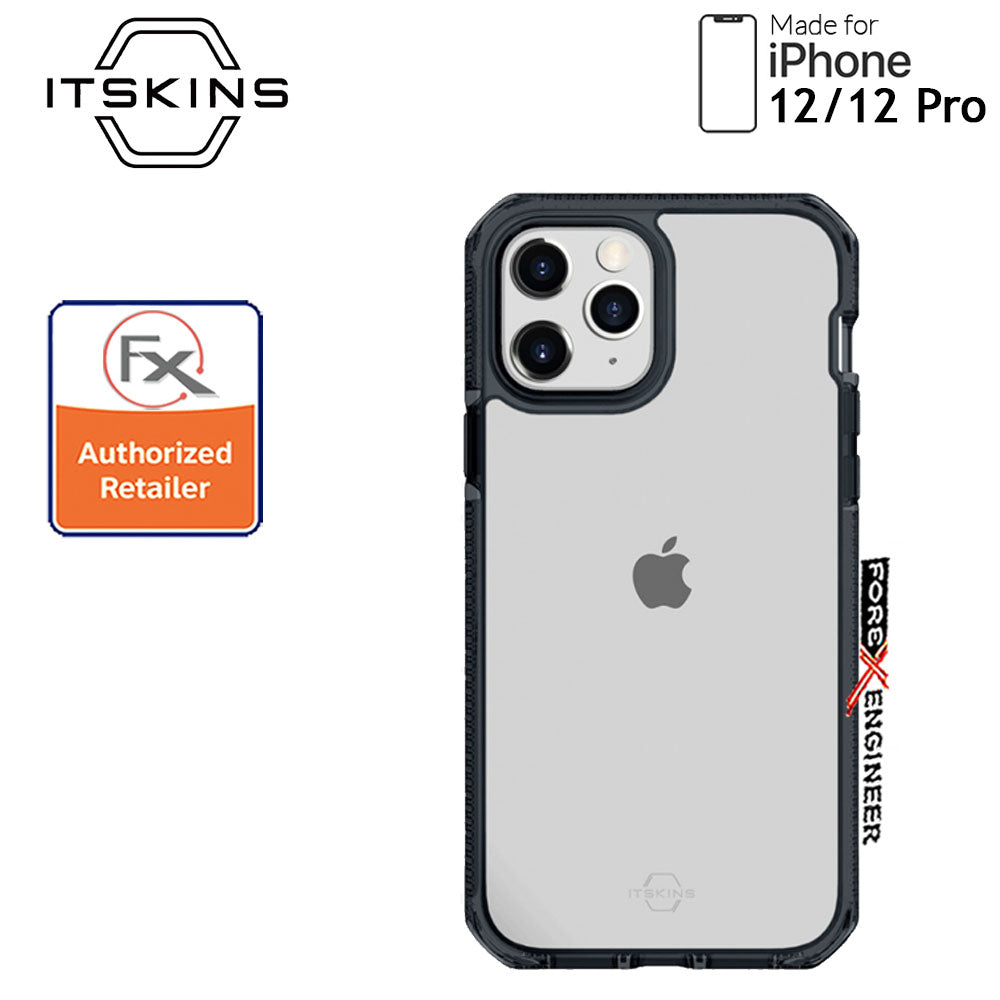 ITSkins Supreme Clear for iPhone 12 - 12 Pro 5G 6.1" - Smoke-Clear (Barcode: 4894465045104 )