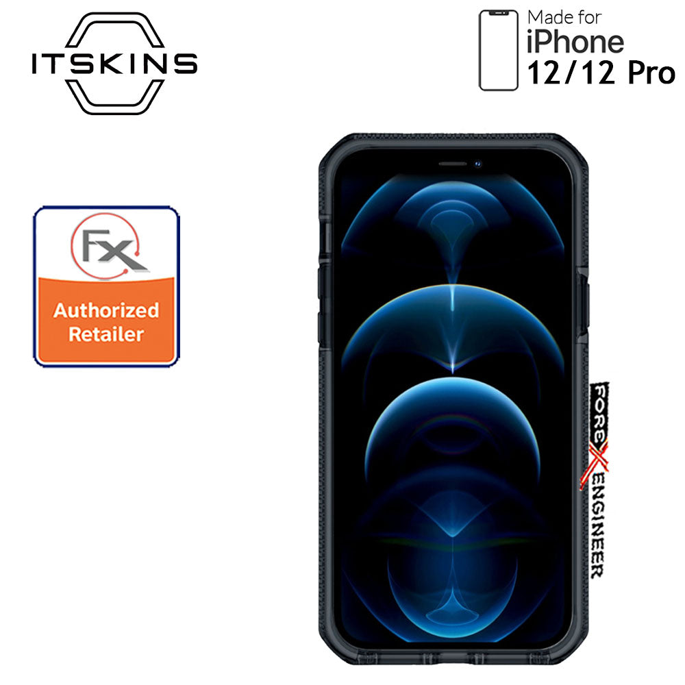 ITSkins Supreme Clear for iPhone 12 - 12 Pro 5G 6.1" - Smoke-Clear (Barcode: 4894465045104 )