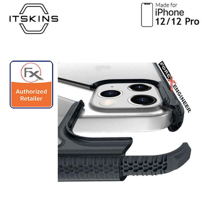 ITSkins Supreme Clear for iPhone 12 - 12 Pro 5G 6.1" - Smoke-Clear (Barcode: 4894465045104 )