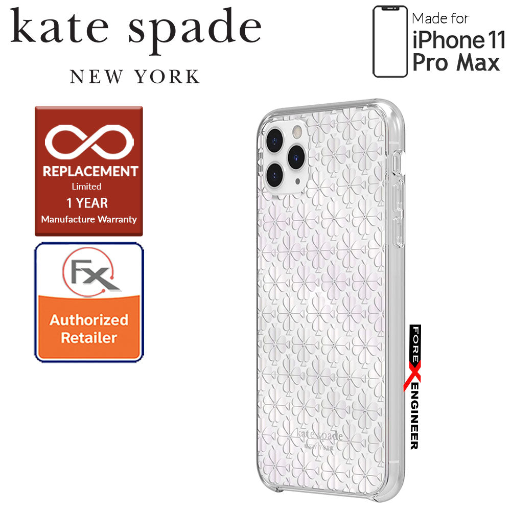 Kate Spade Protective Hardshell for iPhone 11 Pro Max ( Spade Flower ) ( Barcode : 191058102522 )