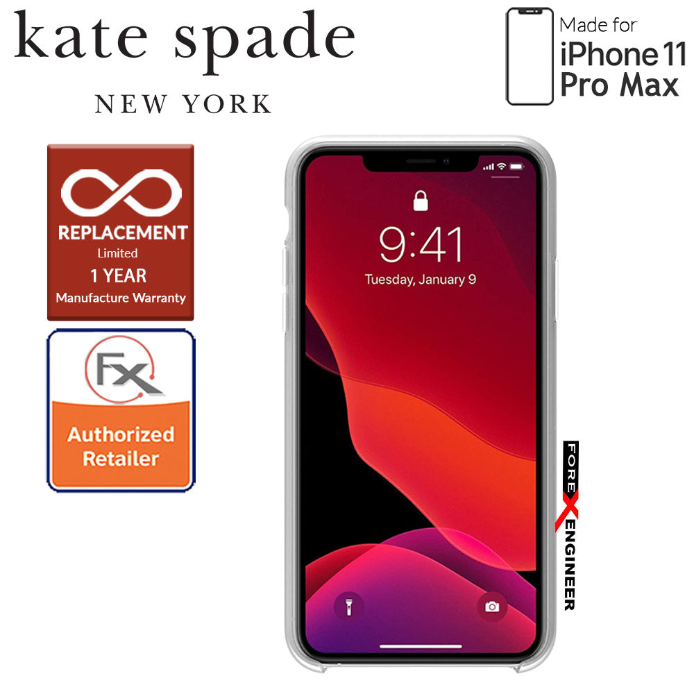 Kate Spade Protective Hardshell for iPhone 11 Pro Max ( Spade Flower ) ( Barcode : 191058102522 )