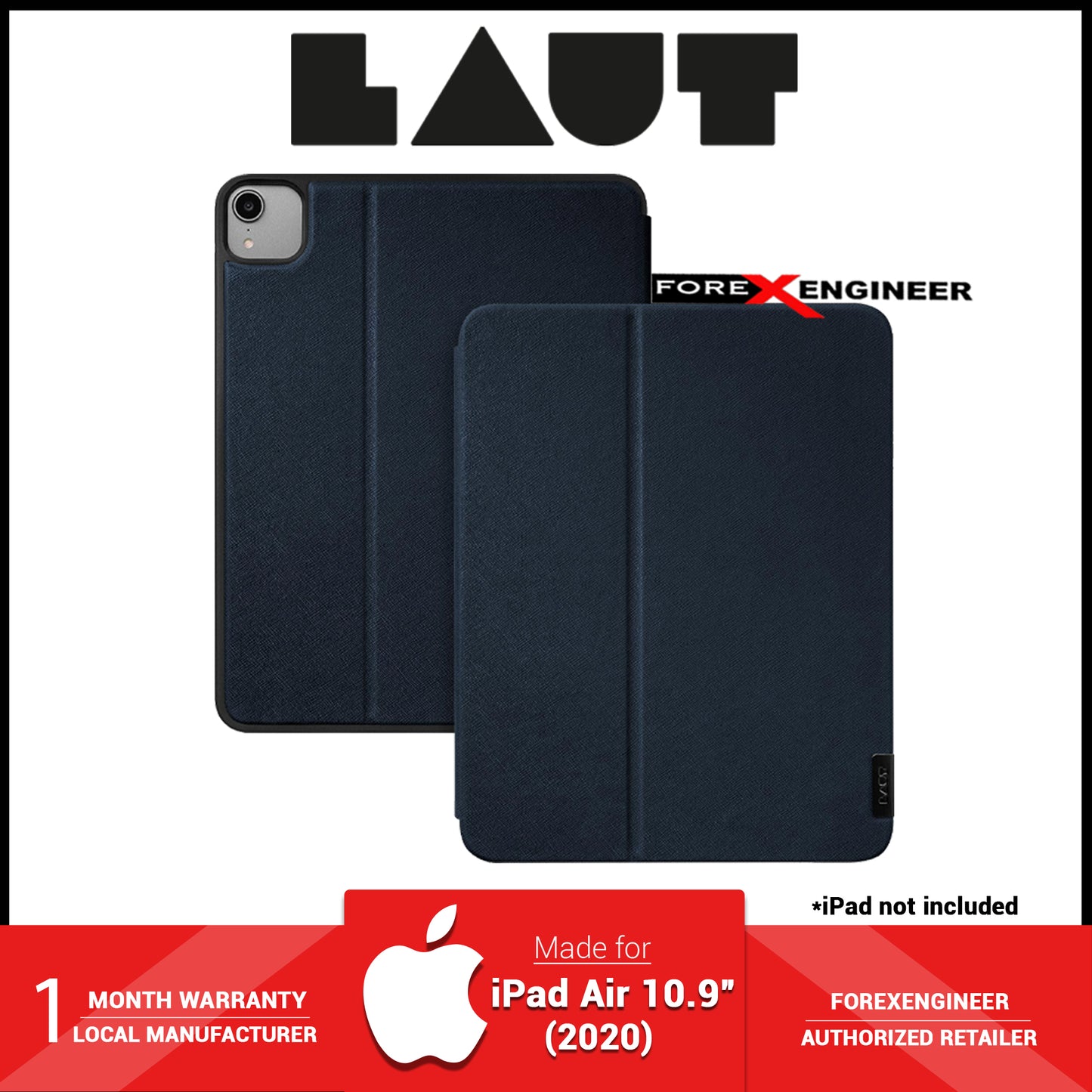 Laut Prestige Folio for iPad Air 10.9" (2020) - Indigo ( Barcode : 4895206920001 )