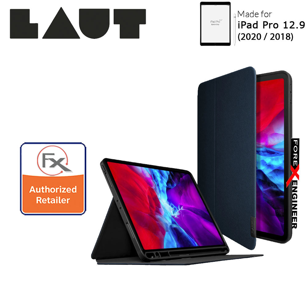 Laut Prestige Folio for iPad Pro 12.9" ( 2020 ) 4th Gen - Compatible with iPad Pro 12.9 inch ( 2018 ) 3rd Gen - Indigo ( Barcode: 4895206916738 )