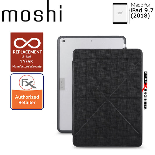 Moshi VersaCover with Folding Cover for iPad 9.7 inch (2017 5th Gen & 2018 6th Gen) - Black Color ( Barcode : 4713057251962 )