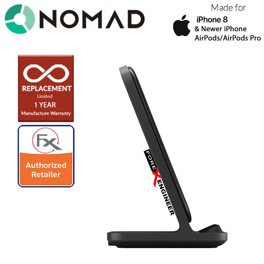 Nomad Base Station Stand Edition - 10W wireless charging - Black ( Barcode: 856500018294 )