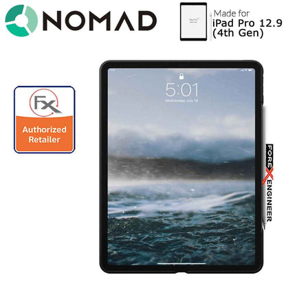 Nomad Rugged Case for iPad Pro 12.9 inch ( 2020 ) 4th Gen ( Dark Grey ) ( Barcode : 856500019284 )