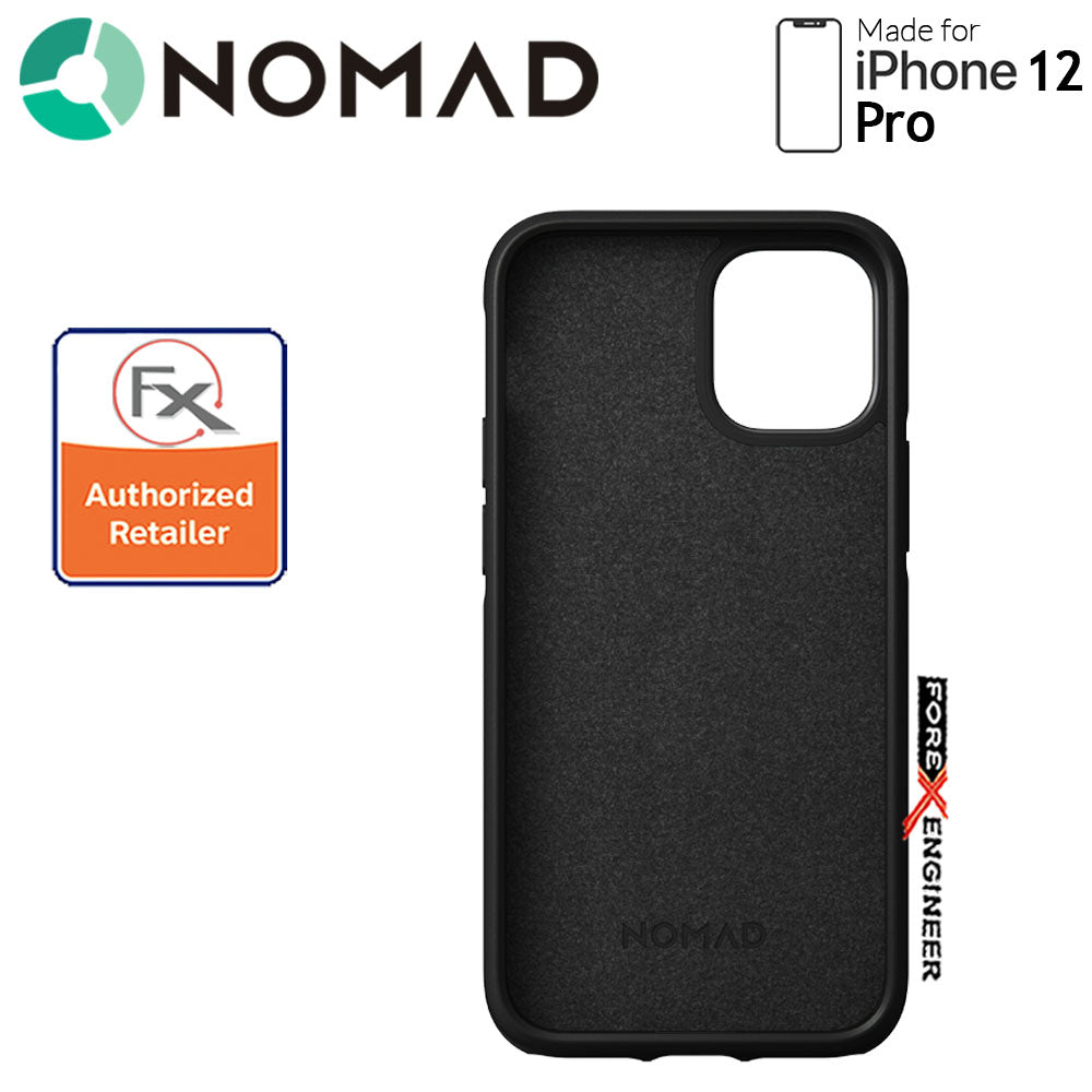 Nomad Rugged Case for iPhone 12 - 12 Pro 6.1" ( Black ) ( Barcode : 856500019208 )