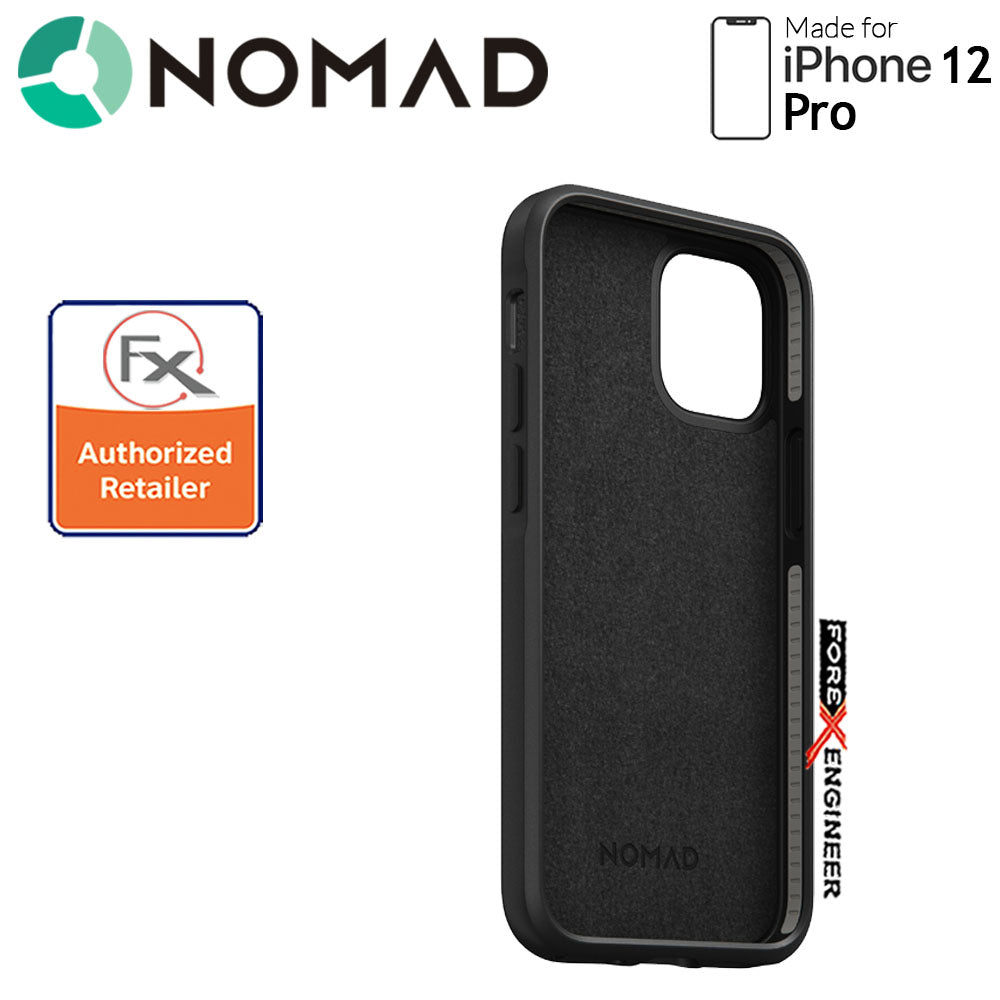 Nomad Rugged Case for iPhone 12 - 12 Pro 6.1" ( Black ) ( Barcode : 856500019208 )