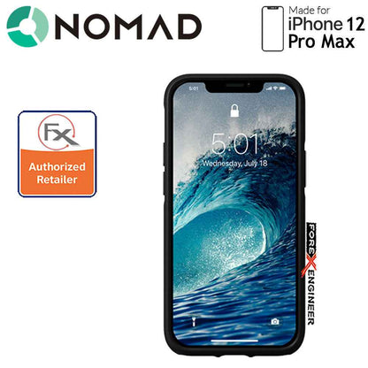 Nomad Rugged Case for iPhone 12 Pro Max 6.7" ( Rustic Brown ) ( Barcode : 856500019253)