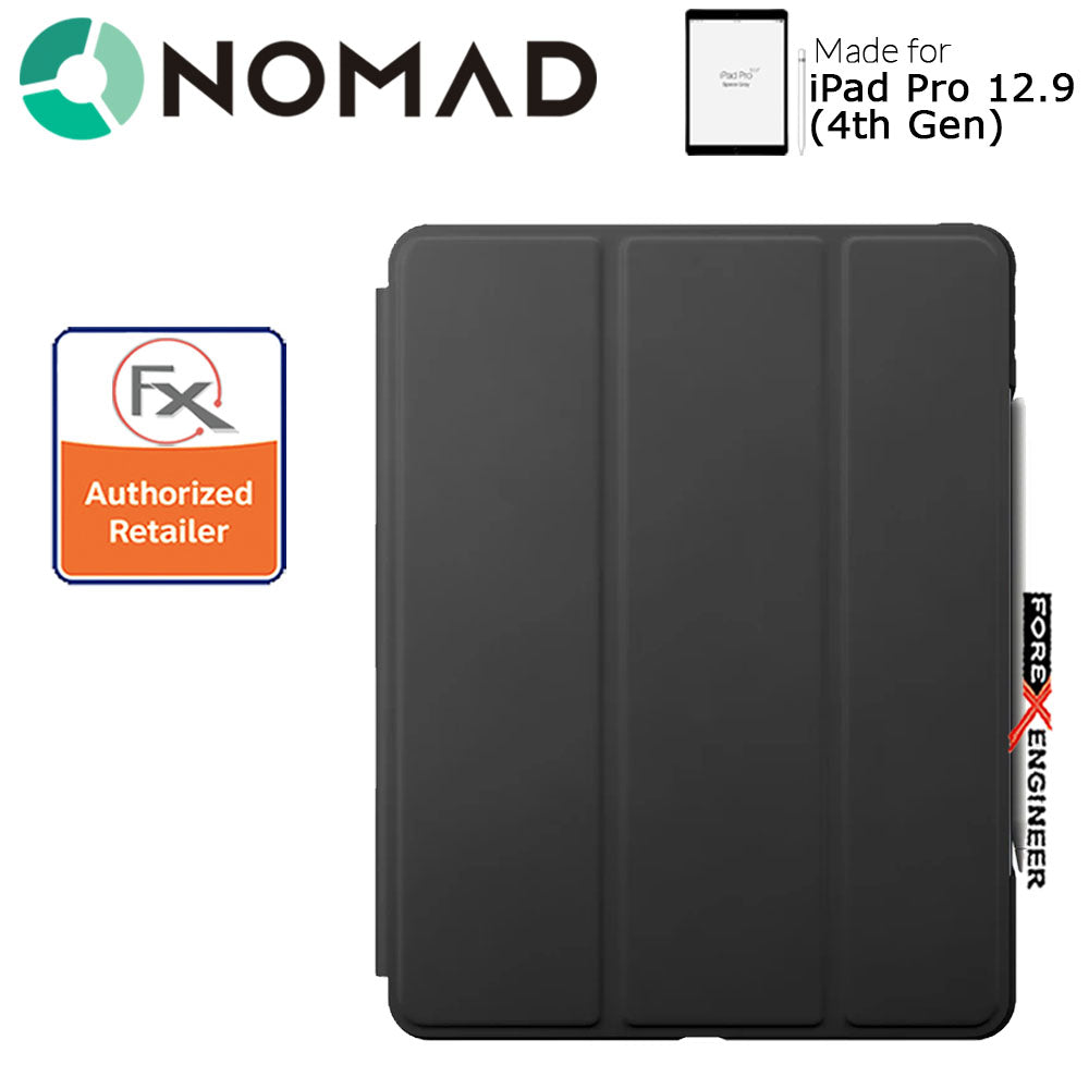 Nomad Rugged Folio for iPad Pro 12.9 inch ( 2020 ) 4th Gen ( Dark Grey ) ( Barcode : 856500019291 )