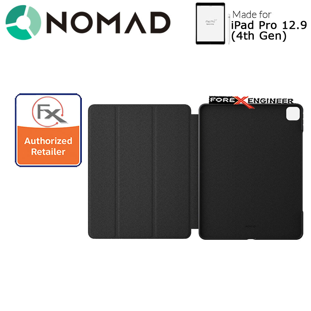 Nomad Rugged Folio for iPad Pro 12.9 inch ( 2020 ) 4th Gen ( Dark Grey ) ( Barcode : 856500019291 )