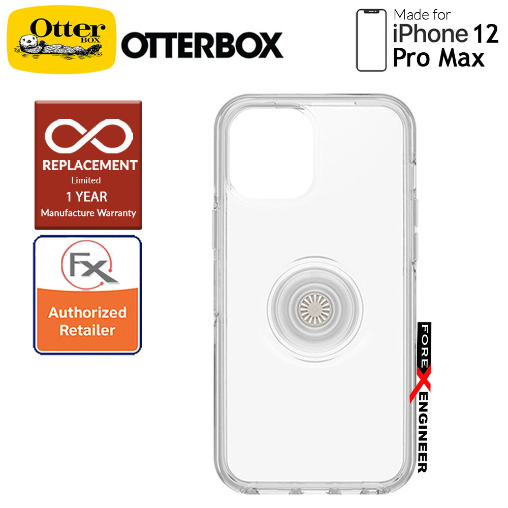 OTTER + POP Symmetry Clear for iPhone 12 Pro Max 5G 6.7" - Clear (Barcode : 840104220054 )