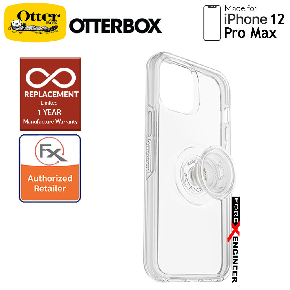 OTTER + POP Symmetry Clear for iPhone 12 Pro Max 5G 6.7" - Clear (Barcode : 840104220054 )