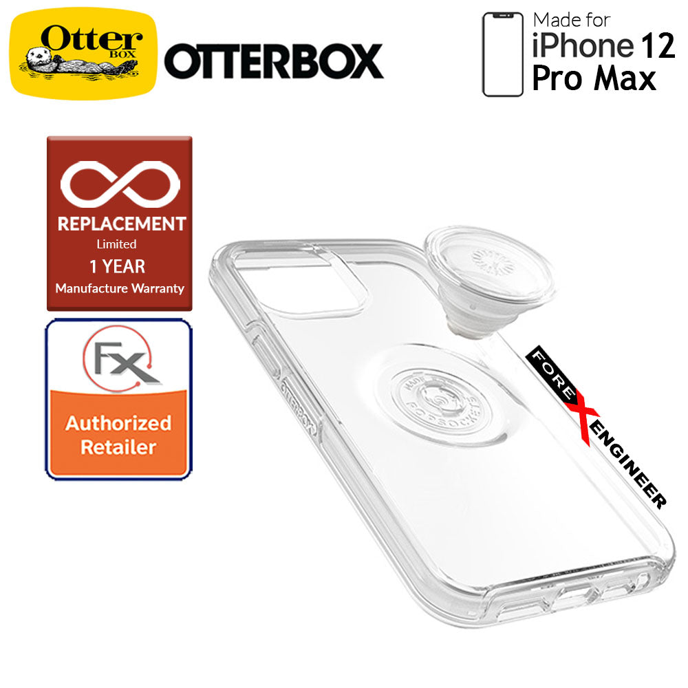 OTTER + POP Symmetry Clear for iPhone 12 Pro Max 5G 6.7" - Clear (Barcode : 840104220054 )