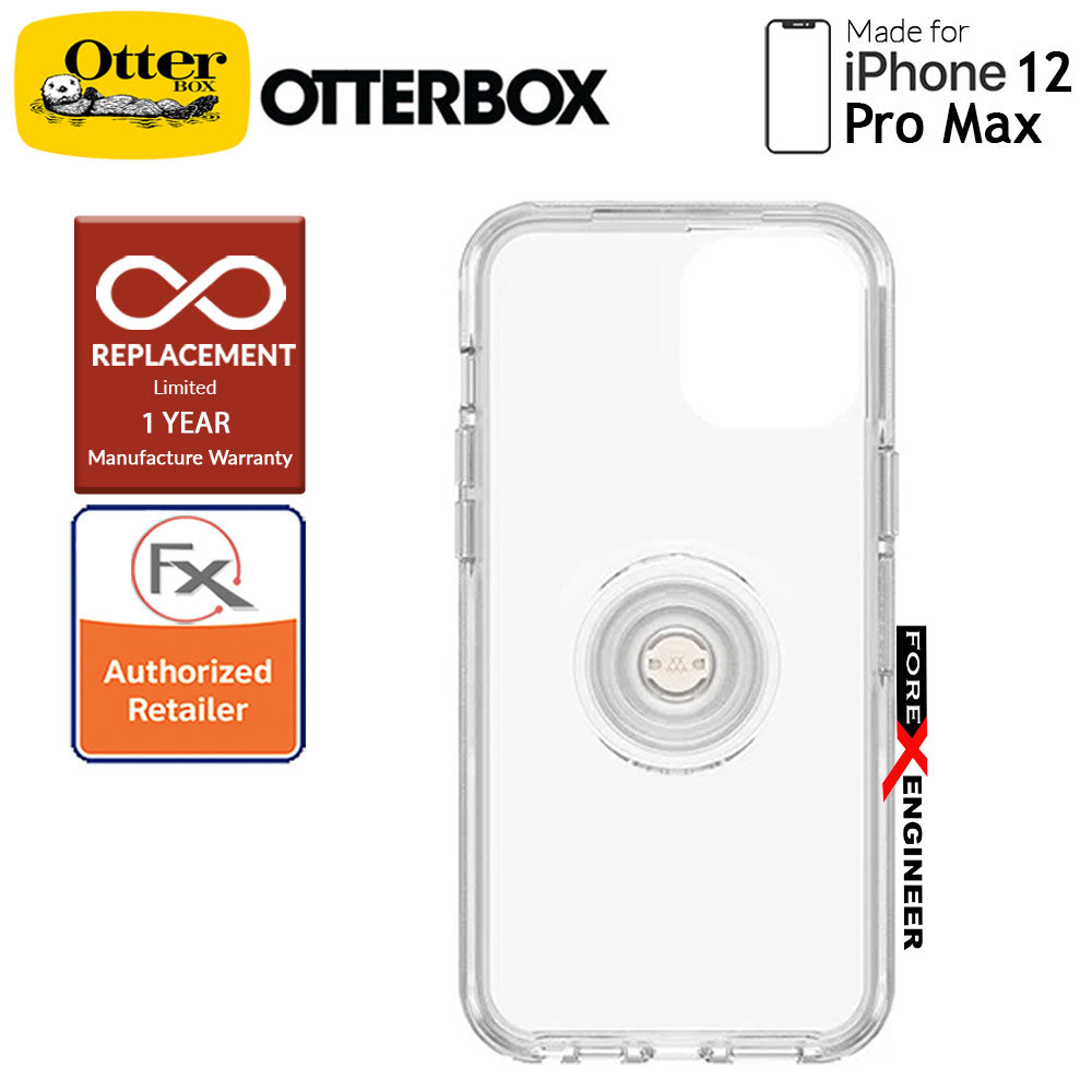 OTTER + POP Symmetry Clear for iPhone 12 Pro Max 5G 6.7" - Clear (Barcode : 840104220054 )