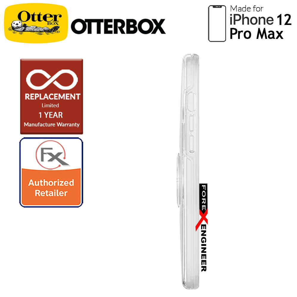 OTTER + POP Symmetry Clear for iPhone 12 Pro Max 5G 6.7" - Clear (Barcode : 840104220054 )