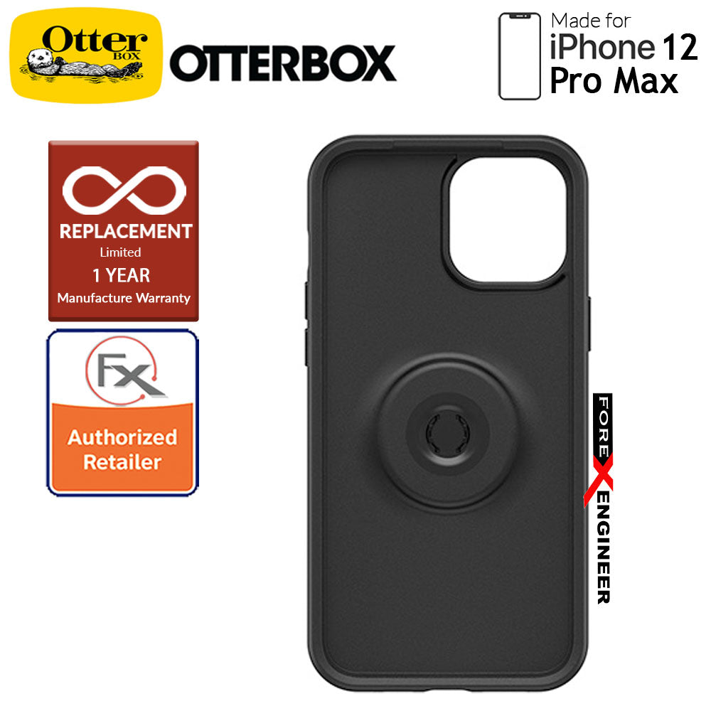 OTTER + POP Symmetry for iPhone 12 Pro Max 5G 6.7" - Black ( Barcode : 840104216521 )