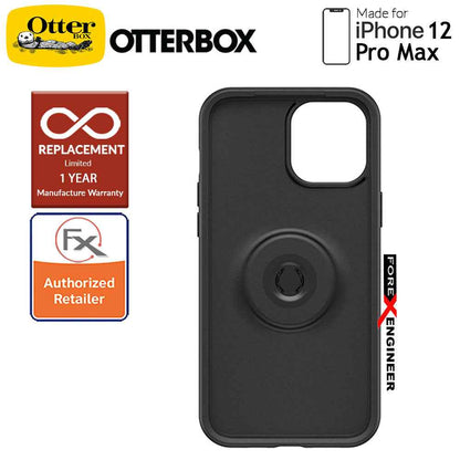 OTTER + POP Symmetry for iPhone 12 Pro Max 5G 6.7" - Black ( Barcode : 840104216521 )