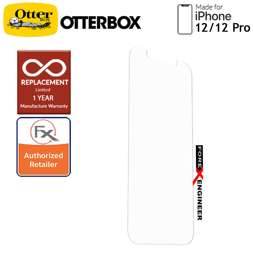 OTTERBOX ALPHA GLASS 2D for iPhone 12 - iPhone 12 Pro 5G 6.1" - Clear (Barcode 840104215869 )