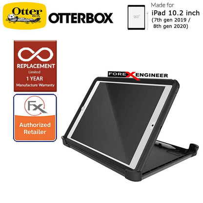 OtterBox DEFENDER for iPad 10.2 inch ( 7th - 8th - 9th Gen ) ( 2019 - 2021 ) - Black Color (Barcode : 660543503415 )