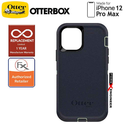 Otterbox Defender for iPhone 12 Pro Max 5G 6.7" - Varsity Blues (Barcode: 840104216187 )
