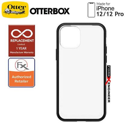 Otterbox React for iPhone 12 - 12 Pro 5G 6.1" - Black Crystal (Barcode : 840104224472 )