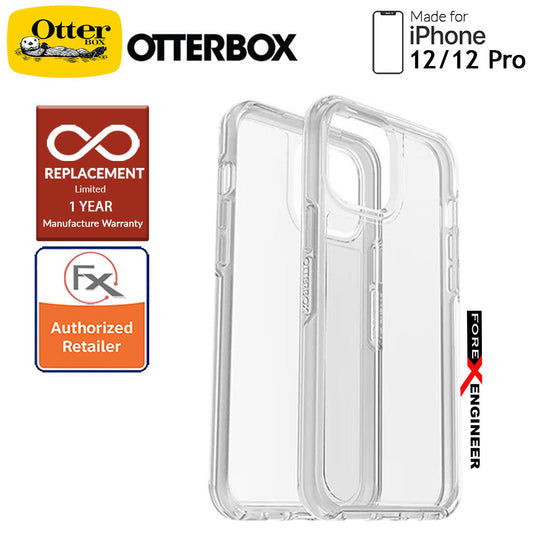 Otterbox Symmetry Clear for iPhone 12 - 12 Pro 5G 6.1" - Clear  (Barcode : 840104215890 )