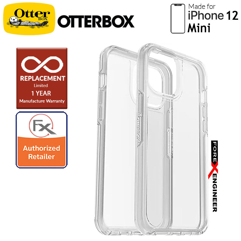 Otterbox Symmetry Clear for iPhone 12 Mini 5G 5.4" - Clear  (Barcode : 840104215364 )