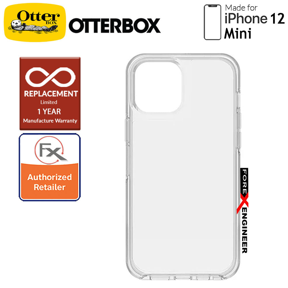 Otterbox Symmetry Clear for iPhone 12 Mini 5G 5.4" - Clear  (Barcode : 840104215364 )