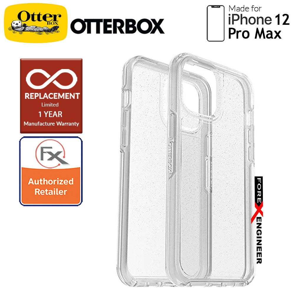 [RACKV2_CLEARANCE] Otterbox Symmetry Clear for iPhone 12 Pro Max 5G 6.7" - Stardust (Barcode : 840104216392 )