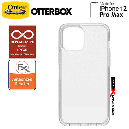 [RACKV2_CLEARANCE] Otterbox Symmetry Clear for iPhone 12 Pro Max 5G 6.7" - Stardust (Barcode : 840104216392 )