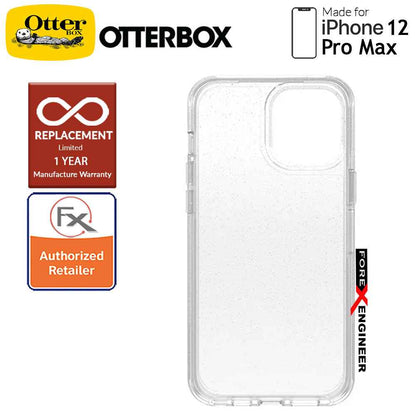 [RACKV2_CLEARANCE] Otterbox Symmetry Clear for iPhone 12 Pro Max 5G 6.7" - Stardust (Barcode : 840104216392 )