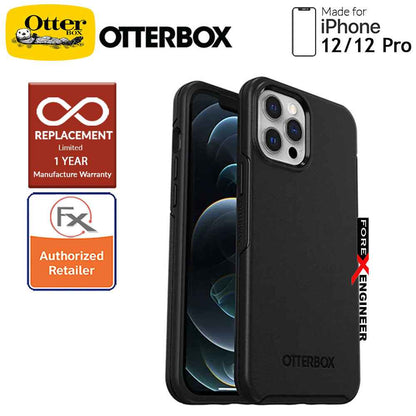Otterbox Symmetry Plus with MagSafe iPhone 12 - 12 Pro 5G 6.1" - Black Color (Barcode: 840104226605 )