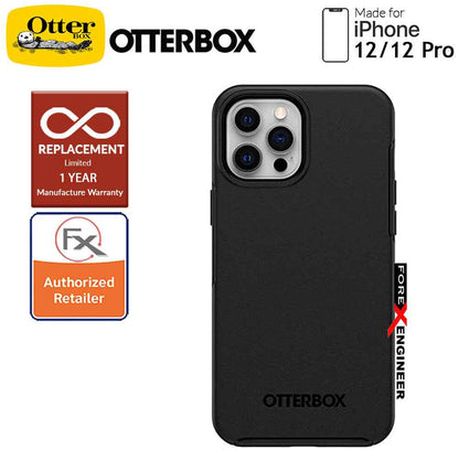 Otterbox Symmetry Plus with MagSafe iPhone 12 - 12 Pro 5G 6.1" - Black Color (Barcode: 840104226605 )
