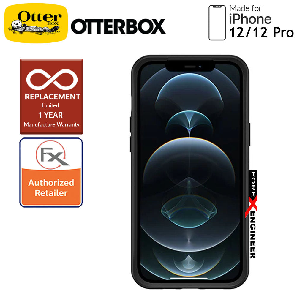 Otterbox Symmetry Plus with MagSafe iPhone 12 - 12 Pro 5G 6.1" - Black Color (Barcode: 840104226605 )