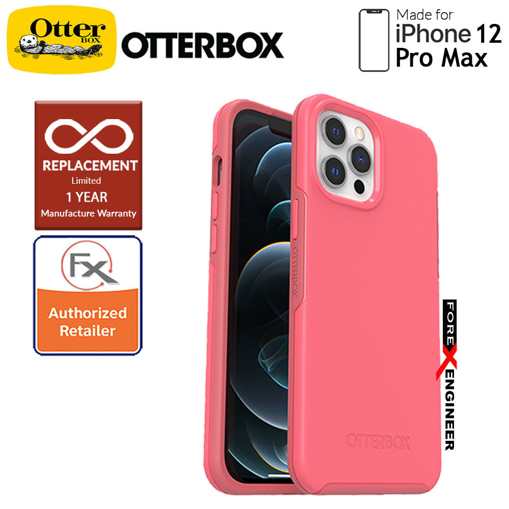 Otterbox Symmetry Plus with MagSafe iPhone 12 Pro Max 5G 6.7" - Tea Petal Color (Barcode: 840104230343 )