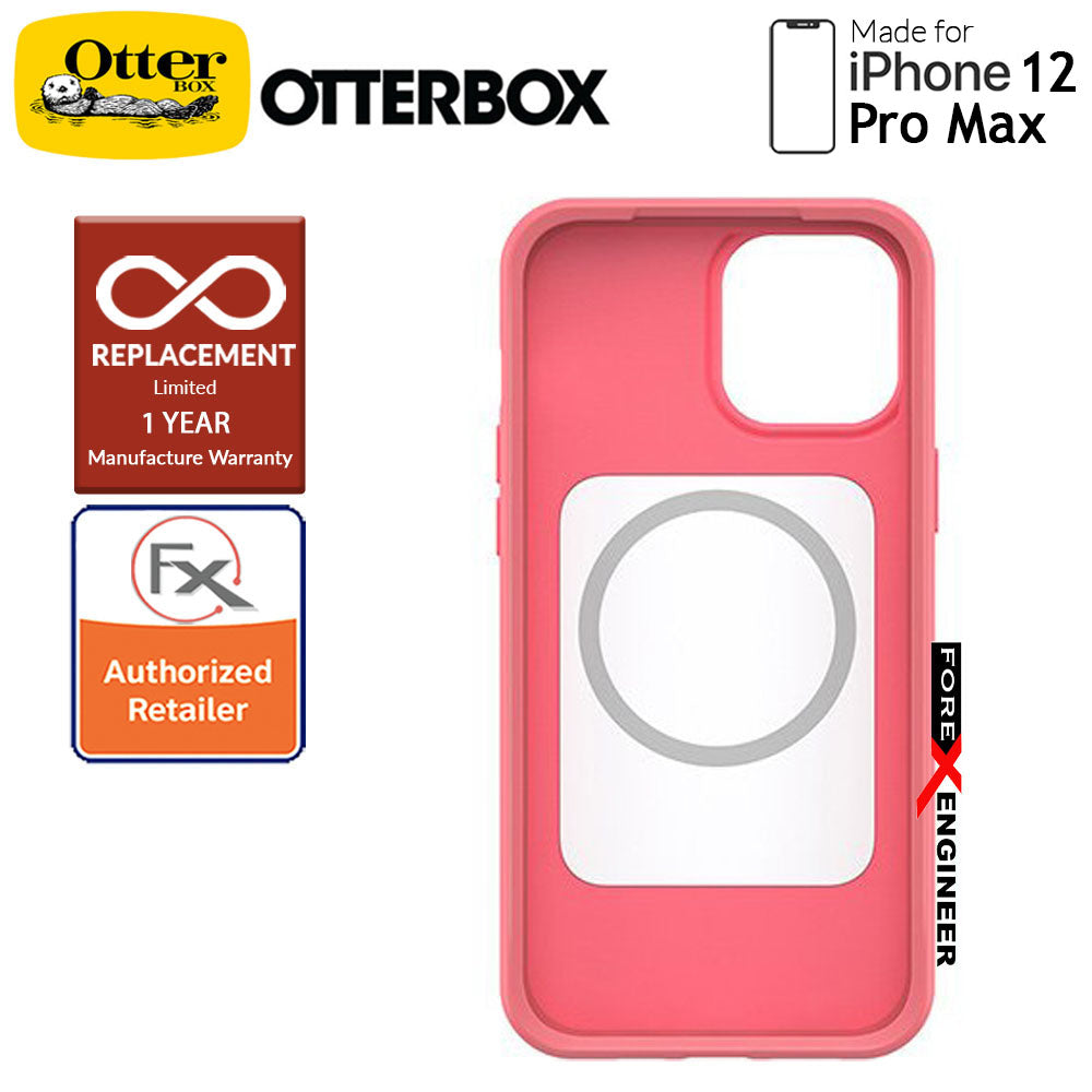 Otterbox Symmetry Plus with MagSafe iPhone 12 Pro Max 5G 6.7" - Tea Petal Color (Barcode: 840104230343 )