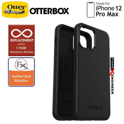 Otterbox Symmetry for iPhone 12 Pro Max 5G 6.7" - Black (Barcode : 840104216309 )