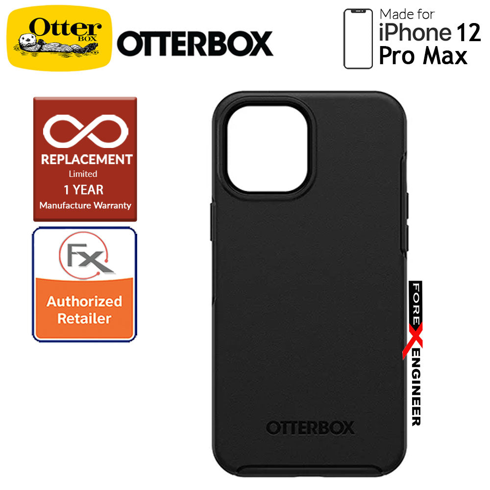 Otterbox Symmetry for iPhone 12 Pro Max 5G 6.7" - Black (Barcode : 840104216309 )