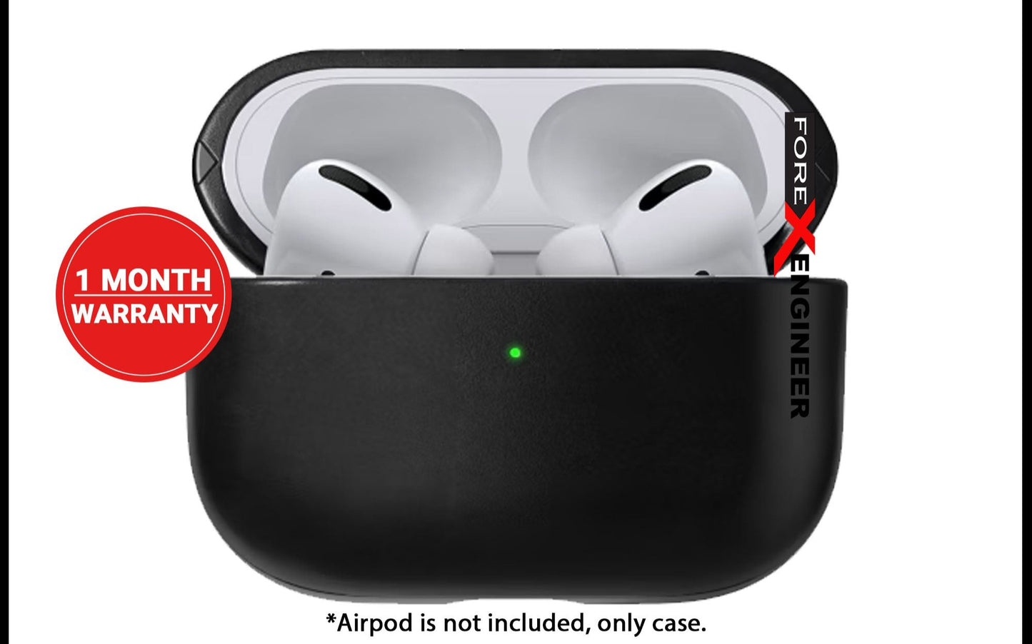 [ONLINE EXCLUSIVE] Nomad Modern Leather Horween Case for AirPods Pro 2 ( 2nd Gen ) - Black (Barcode: 856500019963 )