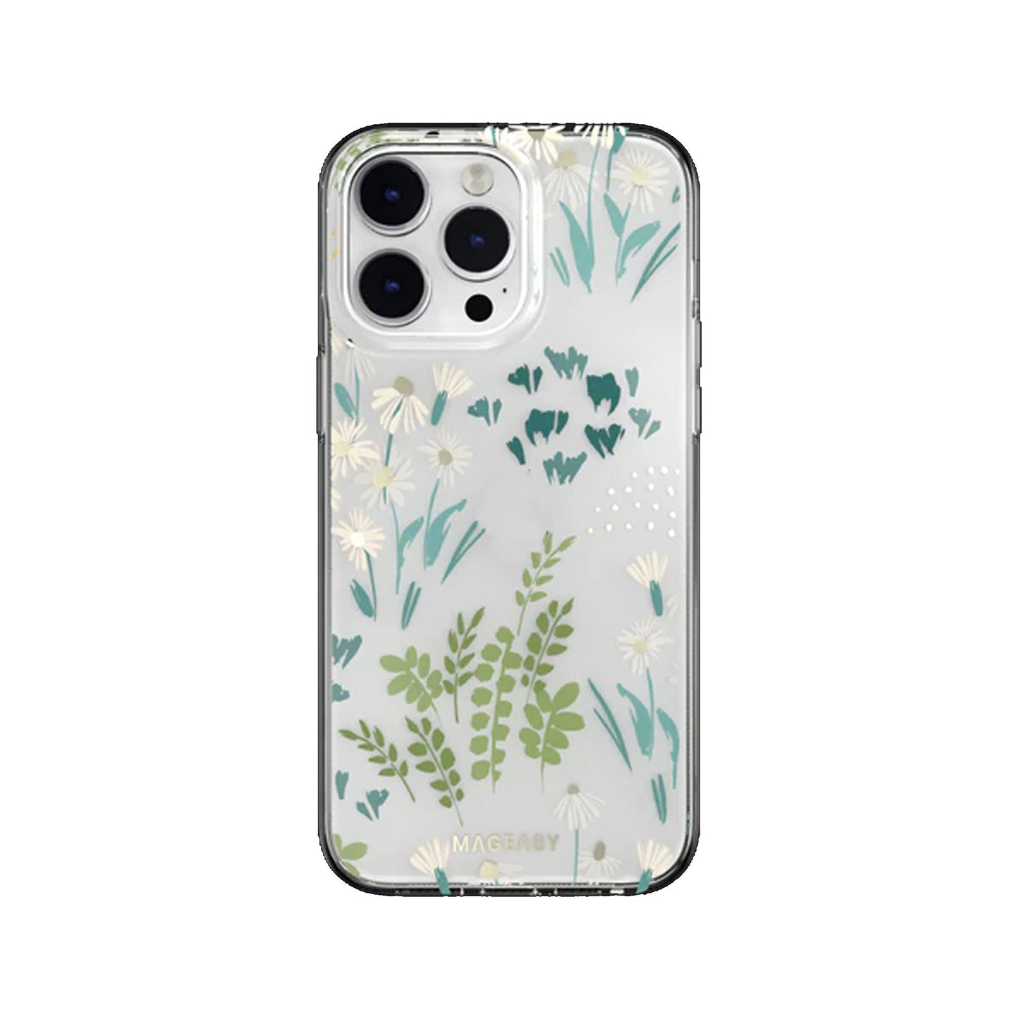 SwitchEasy Glamour for iPhone 14 Pro Max - Double Layer In-Mold Decoration Case - Fresco (Barcode: 4895241109133 )