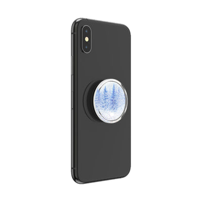 Popsockets PopGrip Luxe Swappable - Tidepool Snow Globe Forest - Forexengineer -Malaysia- 842978185576