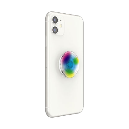 PopSockets PopGrip Swappable - Translucent Blotched Rainbow (Barcode : 840173719503 ) - Forexengineer -Malaysia- 840173719503