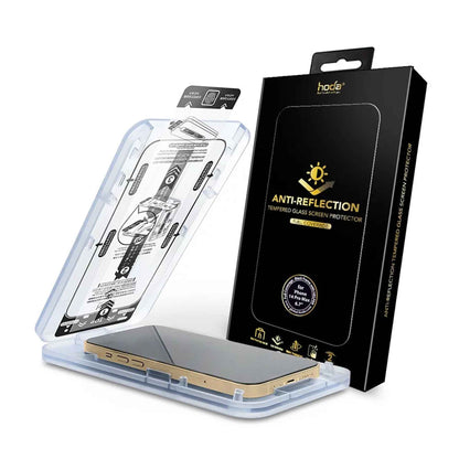 Hoda Anti-Reflection for iPhone 14 Pro Max - with Dust Free Helper - Full Coverage Tempered Glass Screen Protector ( Barcode: 4711103546253 )