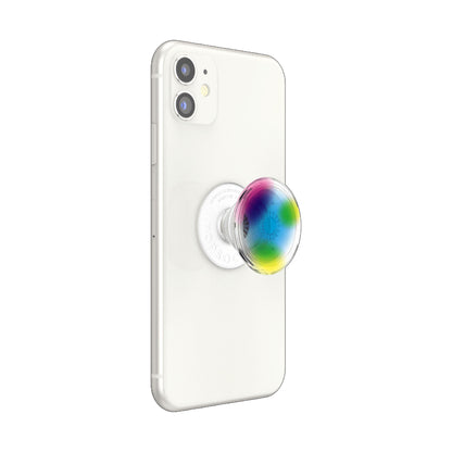 PopSockets PopGrip Swappable - Translucent Blotched Rainbow (Barcode : 840173719503 ) - Forexengineer -Malaysia- 840173719503
