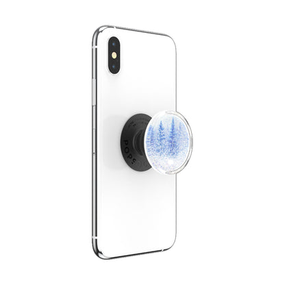 Popsockets PopGrip Luxe Swappable - Tidepool Snow Globe Forest - Forexengineer -Malaysia- 842978185576