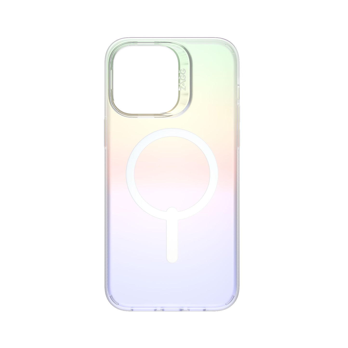 ZAGG Iridescent Snap for iPhone 14 - Magsafe Compatible Case - Matte Iridescent