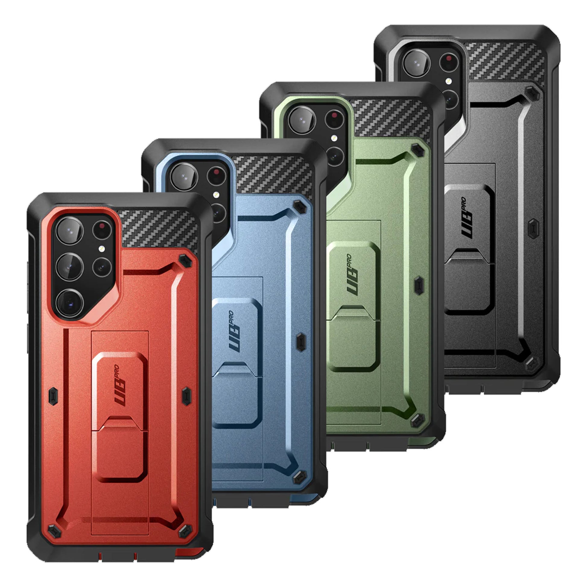 Supcase Unicorn Beetle PRO for Samsung Galaxy S23 (Without built-in Screen Protector) - Metallic Blue - Forexengineer -Malaysia- 843439121331