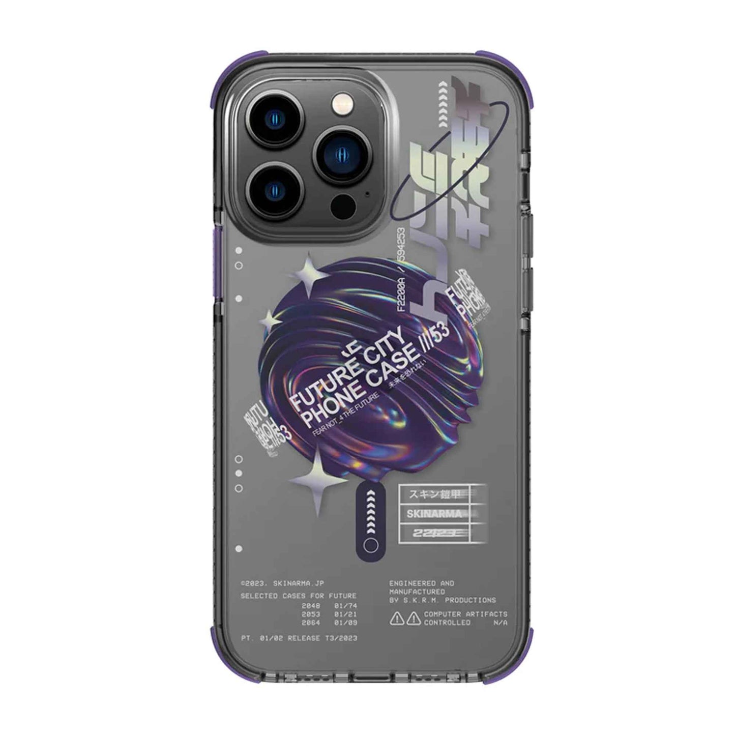 [ONLINE ONLY] Skinarma Shorai with Mag Charge for iPhone 14 - Magsafe Compatible - Purple ( Barcode: 8886461242621 )